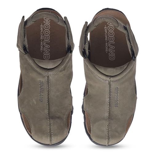 Image of Woodland Men's Leather Sandal