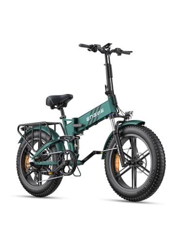 ENGWE ENGINE PRO 2.0 Electric Bicycle for Adults, 52V 16Ah Removable Battery, 20 x 4.0 Inch Fat Tyres (Green) option
