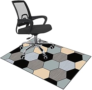 EYZO Office Chair Mat For Carpet And Hardwood Floor Gaming Chair Mat | Carpet Protector Chair Mat For Office Chair Floor Mat Anti Slip For Home Office Gaming Room Anti-Skidding 70 x 100 cm