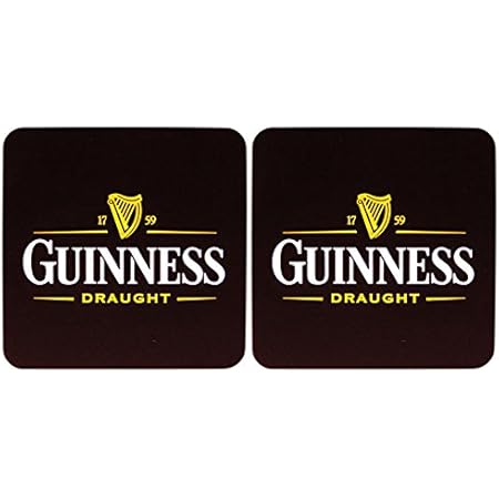 Amazon コースター Guinness ギネスビール 2枚セット Bar おしゃれ グラスマット ビンテージ ガレージコースター 男前コースター アメリカン雑貨 アメリカ雑貨 おしゃれコースタ コースター オンライン通販