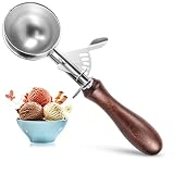 Ice Cream Scoop, Cookie Scoop,Hafan Food Grade 304 Stainless Steel Icecream Scoops with Trigger and