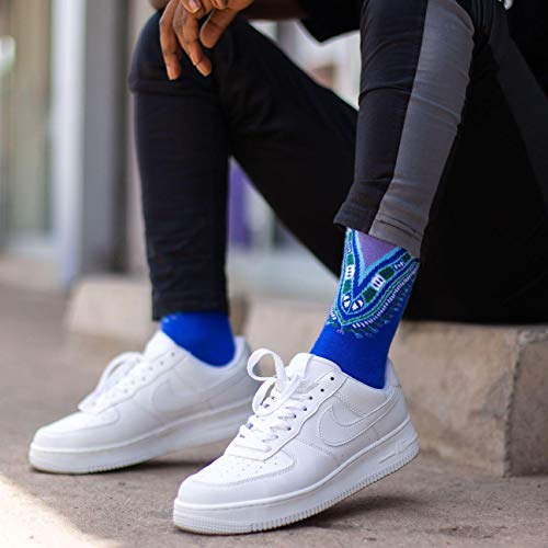 African Kente, Ankara, Wax Print Socks3