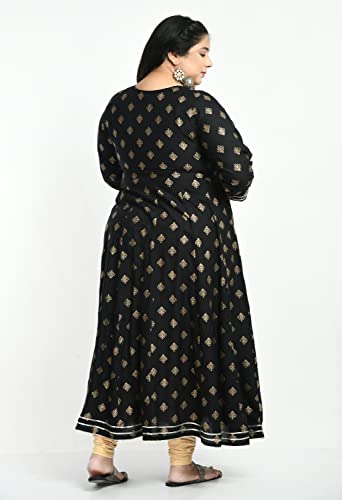 Image of AnjuShree Choice Women Plus Size Anarkali Kurti