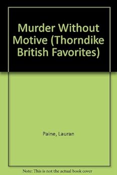 Paperback Murder Without Motive (G. K. Hall Nightingale Series Edition) [Large Print] Book