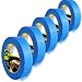 Produktbild KrokTape 5x Goldband Abklebeband Lackierband 25mm x 50m Malerklebeband Abdeckband Maler Klebeband zum Streichen Lackieren Malerband Abklebeband Blau