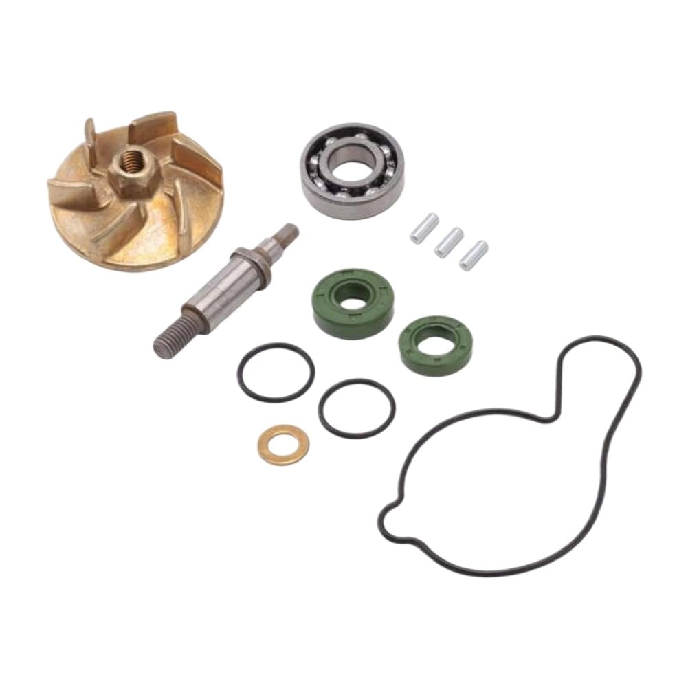 de reparación de Junta de rodamiento de Sello de Eje de Engranaje de Impulsor de Bomba de Agua 5DJ-12451-00 Compatible con YZ450F WR450F WR400F