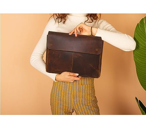 Funda de cuero para laptop hasta 15.6 pulgadas miniatura 3