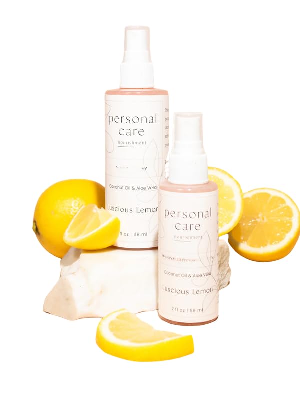 Lemon Flavored Feminine Body Spray – Edible-Safe Hydrating Mist for Freshness, Balance & Daily Comfort (4 FL. OZ.)