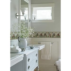 Chesapeake CTR50321B Fisher Sage Country Outhouses Wallpaper Border Chesapeake CTR50321B Fisher Sage Country Outhouses Wallpaper Border