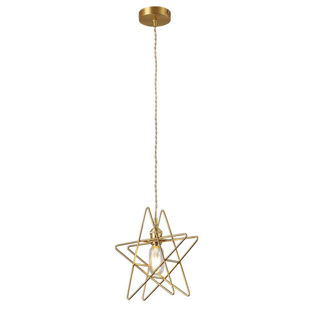 Lámpara de araña ajustable en altura estilo retro industrial para salón