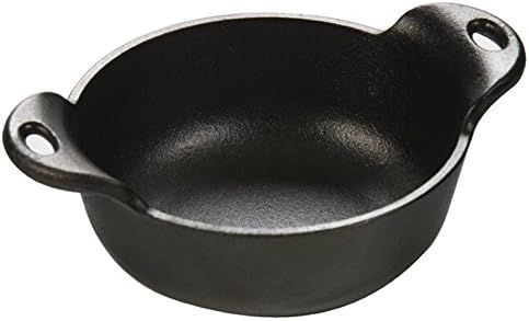 Lodge Heat Enhanced and Seasoned Cast Iron Mini Serving Bowl, 12-Ounce