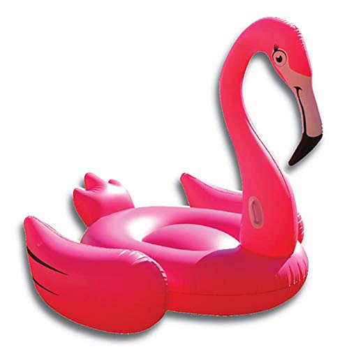 Coconut Float Gigantic Flamingo Pool Float;78-Inch Inflatable Raft,One Size Fits Most