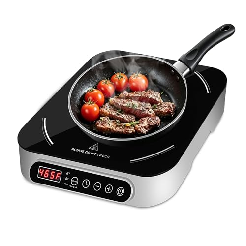 1800W Portable Induction Cooktop with Timer