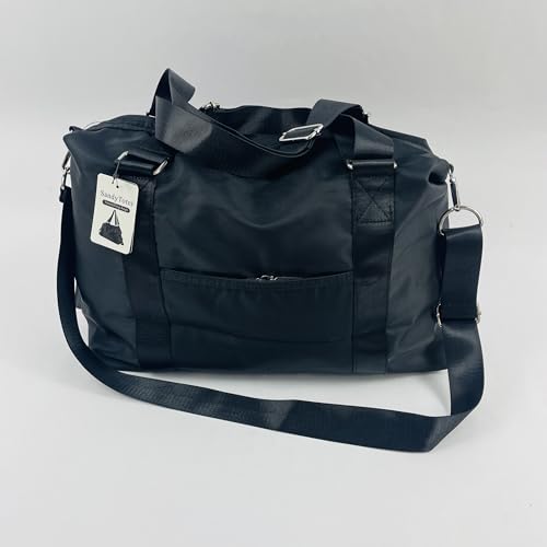 Waterproof Travelling Bags, with Adjustable Shoulder Straps, Black
