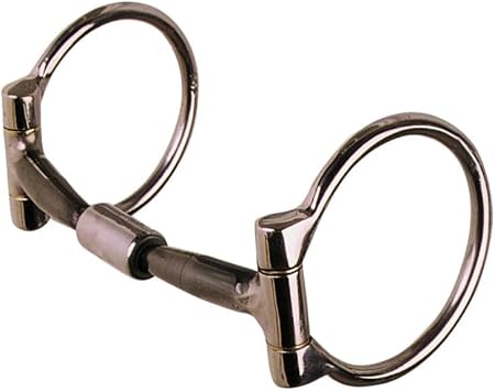Reinsman 292 Stage A Billy Allen Dee Snaffle Bit | Smooth Billy Allen Mouthpiece | 3" Dee Ring Direct Reining Training Bit for Starting Horses