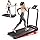 RHYTHM FUN Treadmill with Incline, Walking Pad with Handle Bar,300lbs Walking Pad with APP, Portable Folding Walking Treadmills for Home/Office with Low Noise