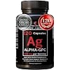 مكمل Alpha GPC وBioPerine لفرط الامتصاص - 120 عدد، Alpha-GPC 600 مجم لكل وجبة - منشطات الذهن للذاكرة والتركيز والطاقة والقيادة - مكملات الكولين لتعزيز الأسيتيل كولين، صنع في الولايات المتحدة الأمريكية
