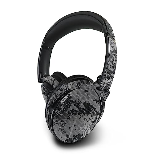 Image of MightySkins Carbon Fiber Skin Compatible with Bose QuietComfort 45 Headphones Viper Urban | Protective, Durable Textured Carbon Fiber Finish | Easy to Apply | Made in The USA