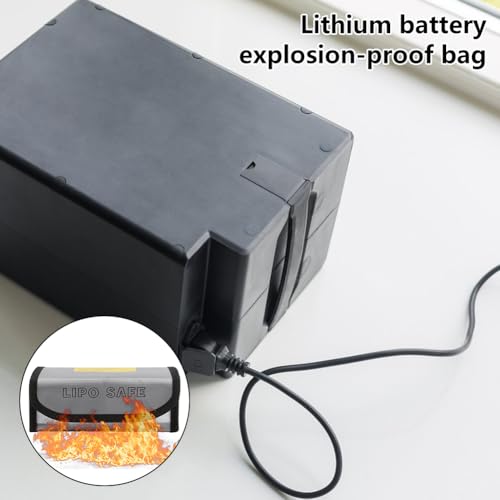 Miniatura 6 de Bolsa De Batería De Lipo Safe,Bolsa De Seguridad Para Batería,Bolsa De Protección De Seguridad Ignífuga,Lipo Batería Caja De Seguridad