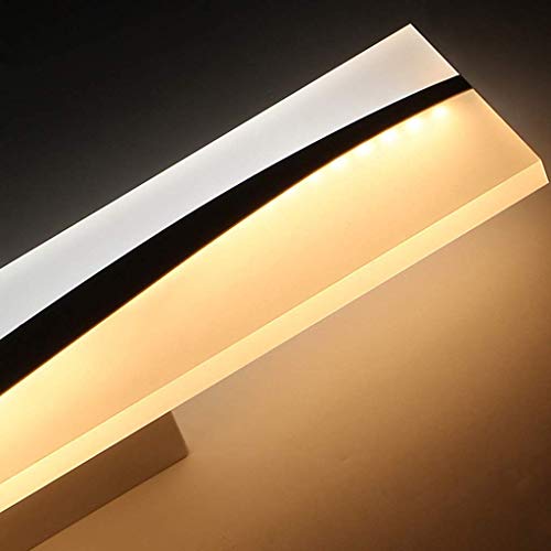 Applique murale miroir LED rétro et réglable pour salle de bain - 4