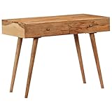 Dimensiones: 100 x 51 x 76 cm Escritorio 100x51x76 cm Madera maciza de acacia