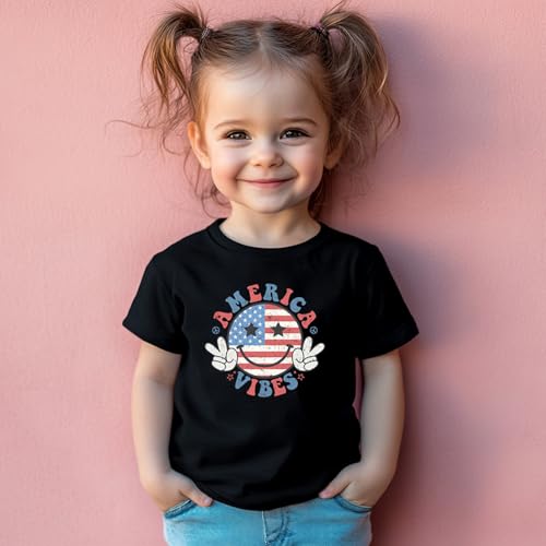 Image of Boys Constitution Day 250 Anniversary USA Shirt Independence Shirt 3-8T | for Kids Boys Girls Toddlers 3T-8T, 4th of July Dinos Flag Patriotic Tee, Independence Day