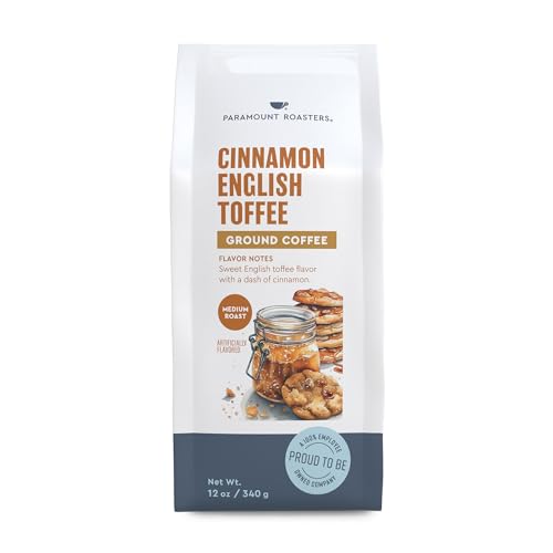 Paramount Roasters Cinnamon Toffee Ground Coffee 12oz