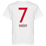 100% Baumwolle Bayern Underground T-Shirt + Ribéry 7 - weiß - L