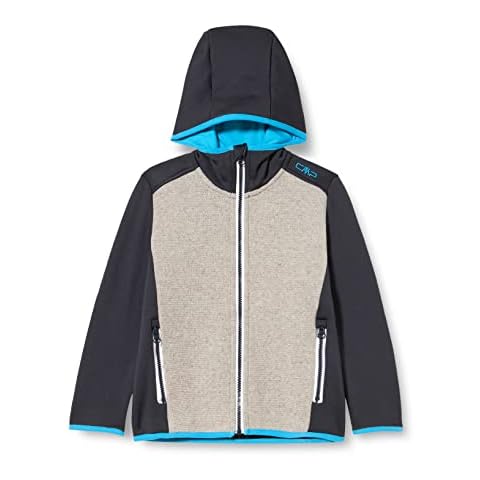 CMP Wooltech - Chaqueta elástica con Capucha para niña Cover