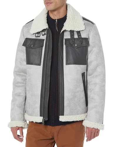 Image of Tommy Hilfiger Men's Tommy Hilfiger Men's Faux Shearling 2-pocket Aviator