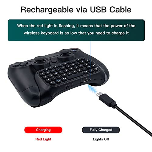 Teclado Keyboard para Controle PS4