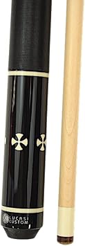 Lucasi Hybrid LHC13 Matte Pealized White/Metalic Silver Pool/Billiard Cue Stick