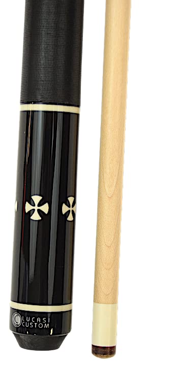 Lucasi Hybrid LHC13 Matte Pealized White/Metalic Silver Pool/Billiard Cue Stick