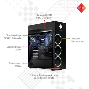 HP Komputer gamingowy OMEN 45L GT22-0025ns (AMD Ryzen 7