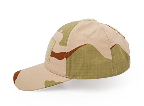 Image of UltraKey Military Tactical Operator Cap, Outdoor Army Hat Hunting Camouflage Baseball Cap