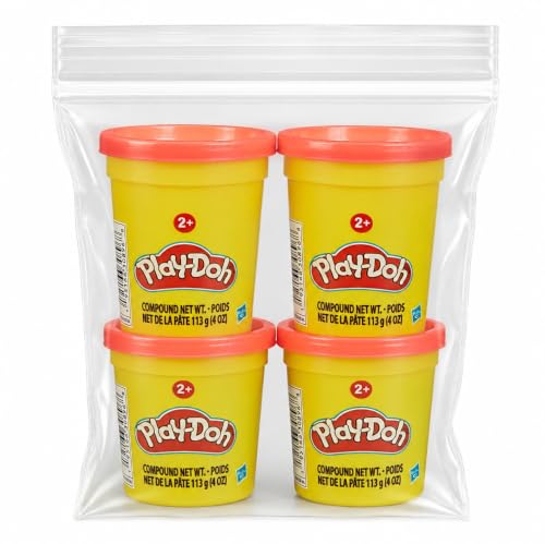 Play-Doh Red (4 Pack) 3 Ounce Cans by Play-Doh - Used condition - Image 4