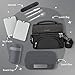 Bentgo Modern - Adult & Teen Bento Lunch Box; 3-4 Compartments, Leak-Resistant, 5.5 Cup Capacity/44 fl oz, Improved Locking Clips, Reusable, BPA-Free, Dishwasher/Microwave Safe Tray (Dark Gray)