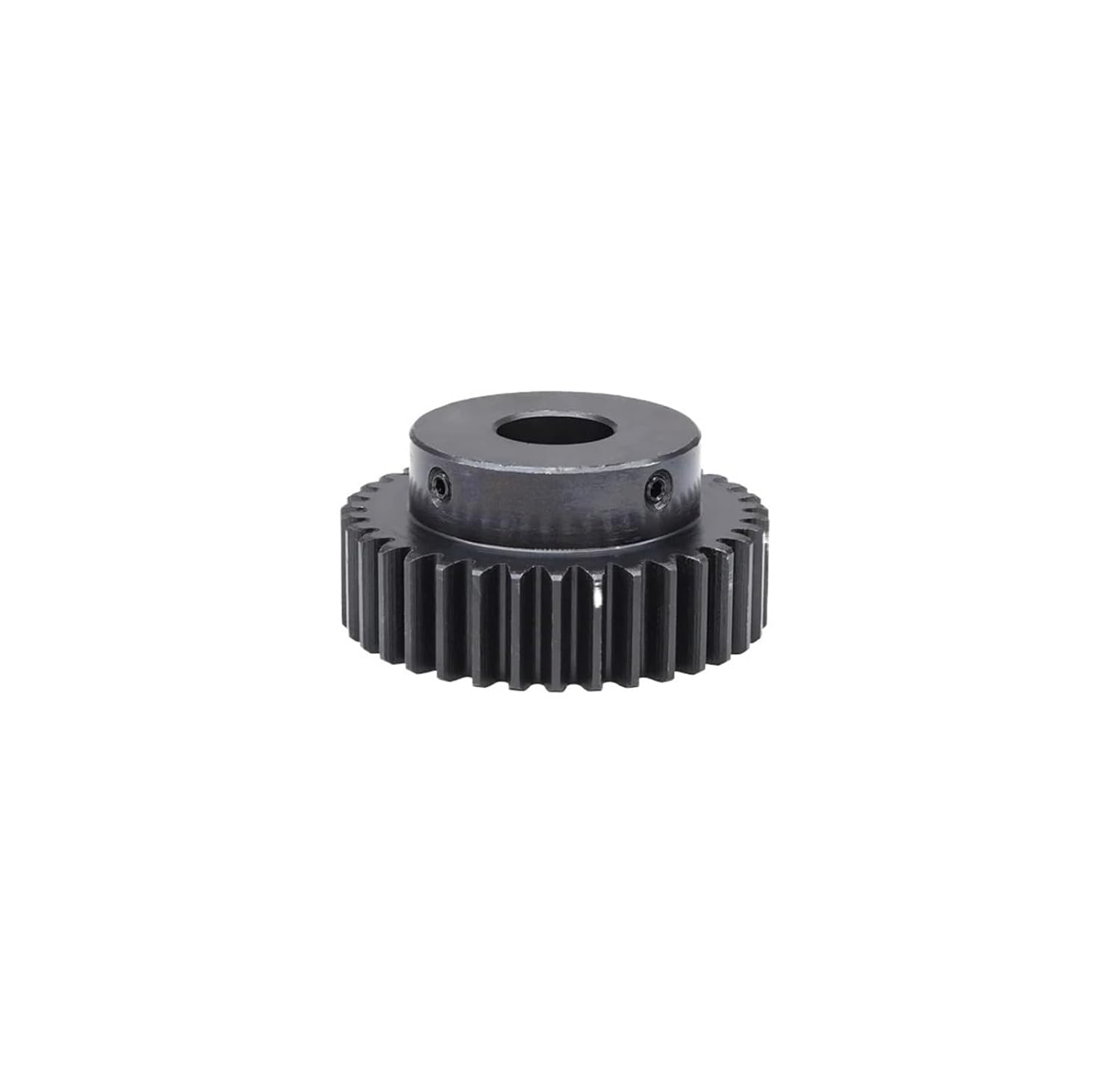 Bevel Gear Pinion Hardware Mechanical 2M-35T/36T Bore 10/12/14/15/19/20/25 Mm Gear Wheel Blackening Carbon Steel Teeth Height 20mm 35mm(2M36T - Bore 10 mm)
