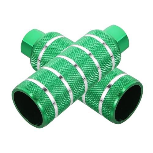 KICHOUSE 1Pair Sturdy Detachable Bike Pegs Skid Cycling Accessories for Rear Axles Compact Foot Pegs Wear Resistant Design for Safe Riding and Easy Installation