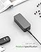 45W Charger Compatible with HP 15-dy 15-dy1043dx 15-dy1036nr 15-dy1051wm 15-dy1091wm 15-dy1074nr 15-dy1025nr 15-dy1083wm 15-dy1076nr 15-dy1087nr 15-dy1731ms 15-dy0013dx Model Laptop Power Supply Cord