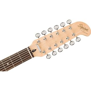 Squier Paranormal Jazzmaster XII (Olympic White) – Guitare Électrique - Les Beatles, Paul McCartney, John Lennon, RIngo Starr, George Harrison Squier Paranormal Jazzmaster XII (Olympic White) - Guitare Électrique – Image 5