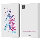 Head Case Designs Officially Licensed Just Dance Save The Rave Artwork Compositions Leather Wallet Case Compatible with Apple iPad Pro 11 M4/M5 2024/2025