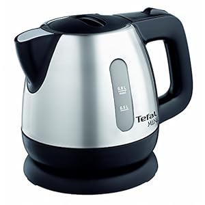 Tefal BI8125 waterkoker 0,8L mini – Geïntegreerd verwarmingselement: snellere opwarming en gemakkelijker schoonmaken…