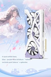 Yeston Sakura Nvidia GeForce RTX 5070 GDDR7 12G Gaming GPU Graphics Card — photo 5 of 6