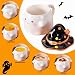 Imagen de Sykerout Taza de Cerámica con Tapa de Fantasma para Halloween