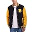 Black & Yellow - Chenille Letter B