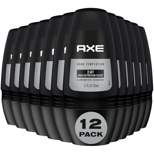 AXE Aluminum-Free Deodorant Roll-On, Dark Temptation 12-Pack – 24H Odor Protection, 1.7 Fl Oz Ea image 3