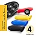Klee Cast Iron Aebleskiver Pan with Silicone Handle Covers - Pre-Seasoned, Non-Stick Pancake Pan for Pan for Danish Stuffed Pancake Balls - 8
