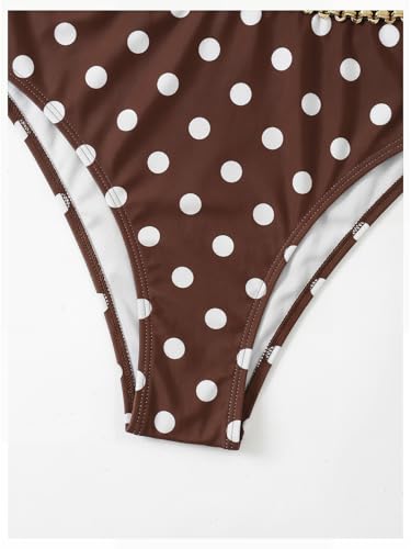 Image of Milumia Women's Stitch Detail Strapless One Piece Swimsuit Cut Out Bandeau Bathing Suit