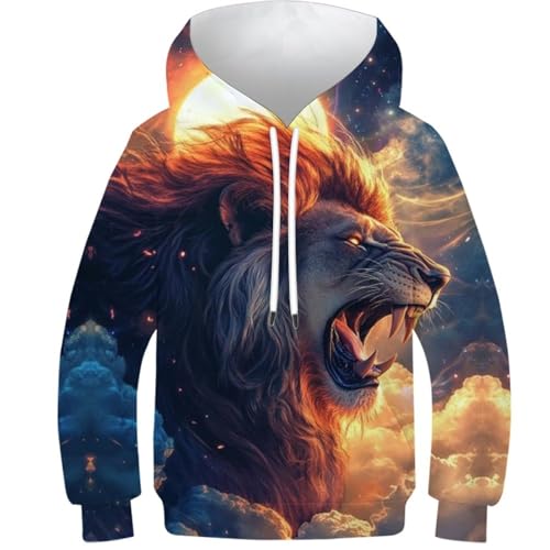Sweat lion ado pour éviter les vêtements tristes au collège